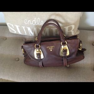 prada satchel purse